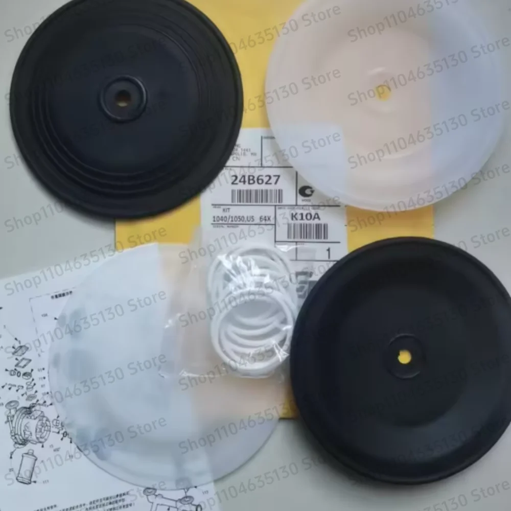 for Matching Graco 1050 Diaphragm Pump 24B627 Diaphragm Repair Kit 15R022 Teflon 15R029