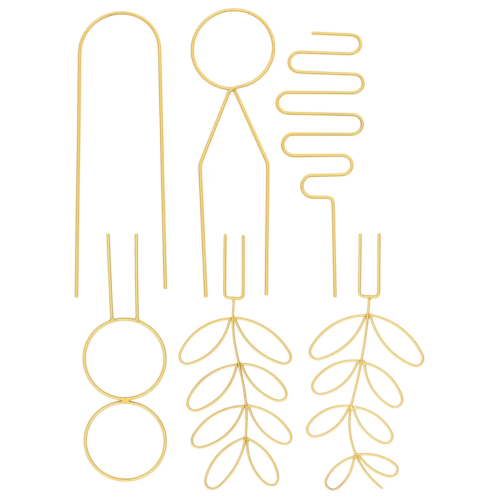 6 шт., опорная рамка для скалолазания, металлическая решетка для растений для наружного сада, горшечные растения, глициния, помидор, горох, виноградная лоза, опора для сада