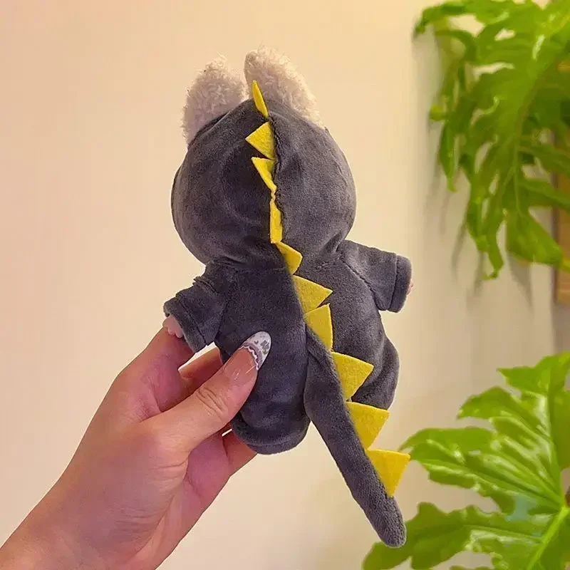 Draak dier monster onesie voor Labubu V3 V2 V1 babykleertjes Dinosaurus kostuum voor Ropa Labubu outfits