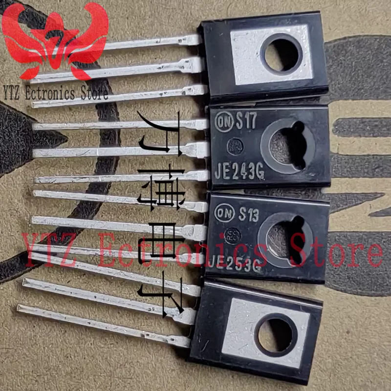 1pieces MJE243 MJE253 JE243 JE253 100%Original Audio Pairing Transistor TO126