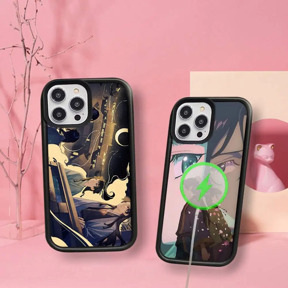 Anime A-Apothecary Diaries For Magsafe Magnetic Phone Case For IPhone 17 16 15 14 13 12 11 Plus Pro Max PC+TPU Cover