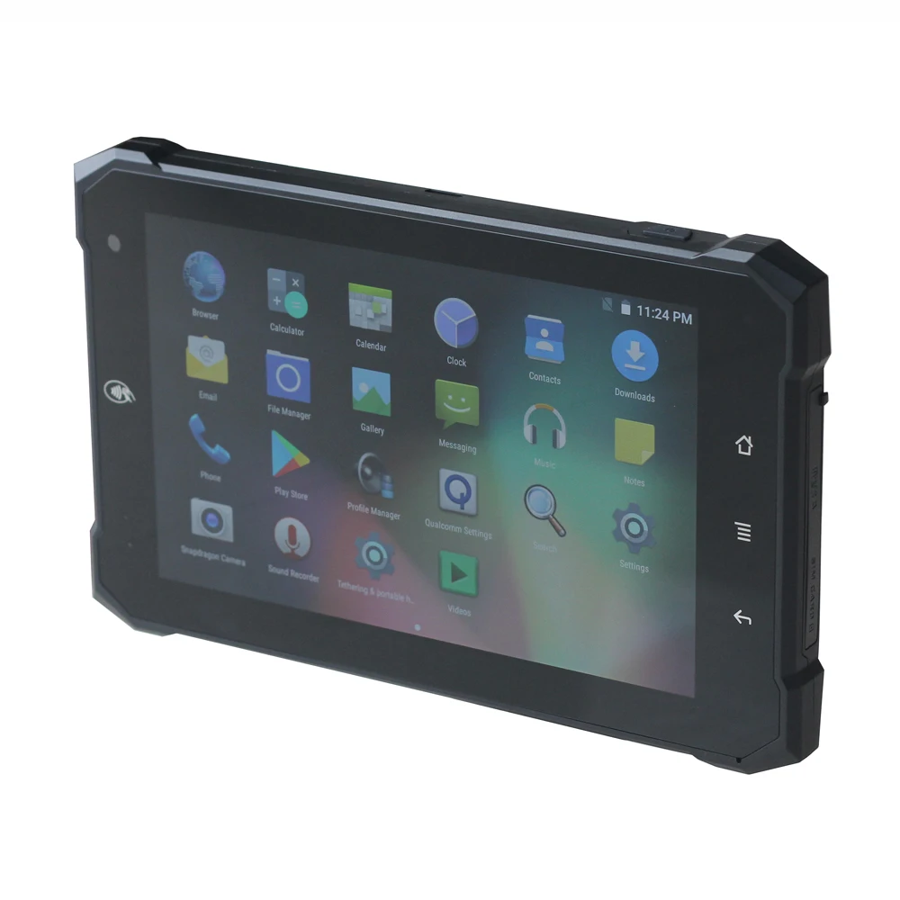 SIM Slot In-Vehicle Tablet PC ELD System with Rs232 Canbus Gpio Rugged 7 Inch IP64 Waterproof GPS Handheld Android Tablet Pc 4G