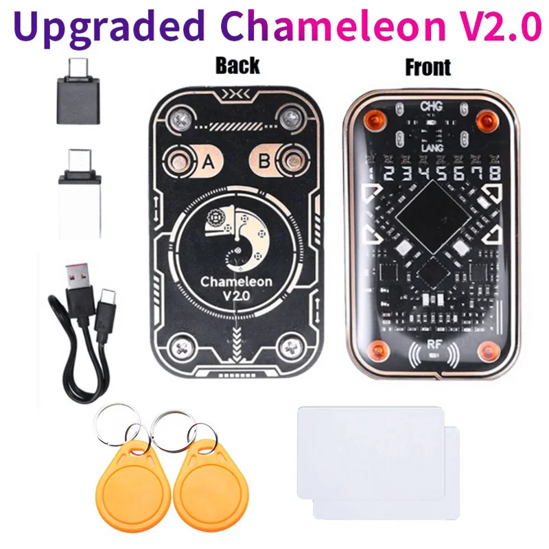 a16q-chameleon-ultra-v20-rfid-smart-chip-reader-emulator-2xuid-keychain-card-125khz-1356mhz-card-decode-nfc-duplicator