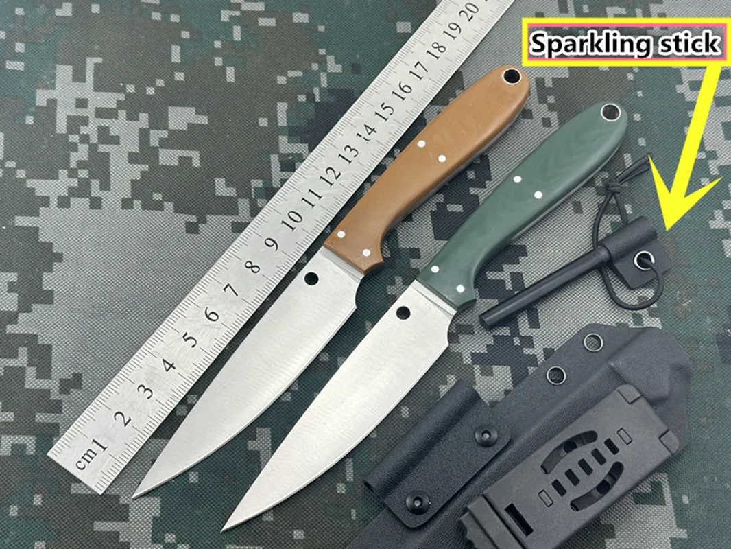 FB37 Tactical Straight Blade Knife Camping Wilderness Survival Knife Mountaineering Hunting Knife China OK Knife