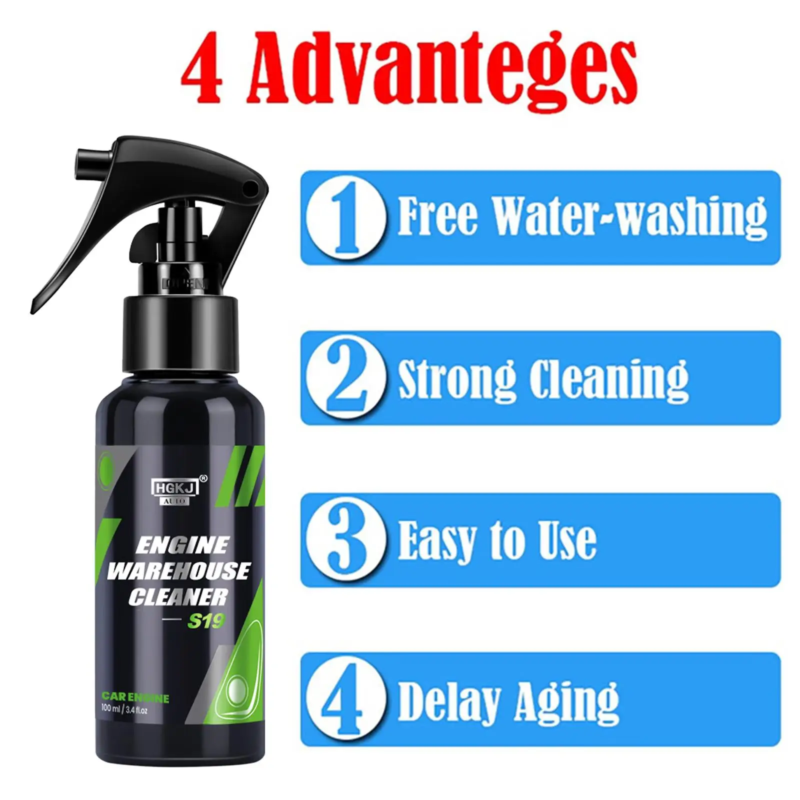 2-6pack Engine Warehouse Cleaner Cleaner Tools Degreaser Fit for Auto Detail