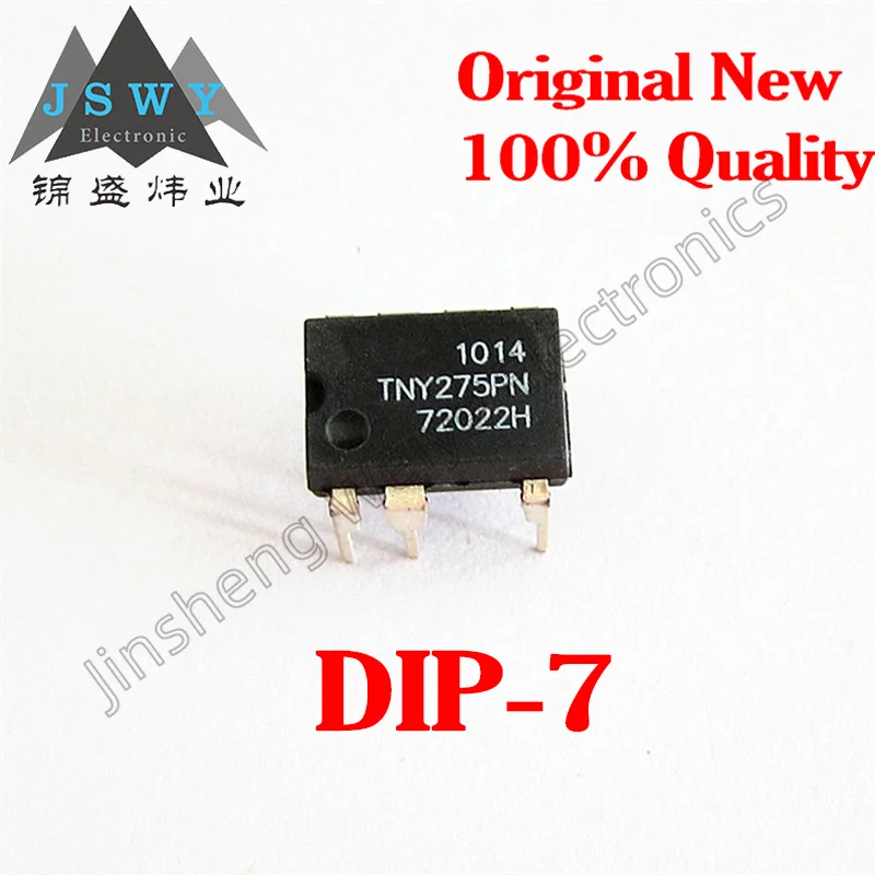 5PCS TNY274PN TNY274 TNY275PN TNY275 TNY279PN TNY279 direct plug DIP7 pin power management chip IC Genuine Free Shipping