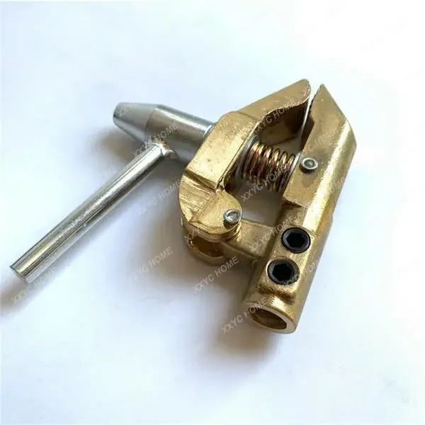 

Copper Welding Machine Ground Clamp Crocodile Grounding Clip 600a Electric Welding Pliers Genuine Conductive Clip