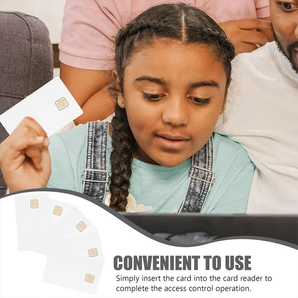 20 szt. kart IC, puste karty PVC z chipem 16K do systemów kontroli dostępu, kart do zamków elektronicznych i kart hotelowych.