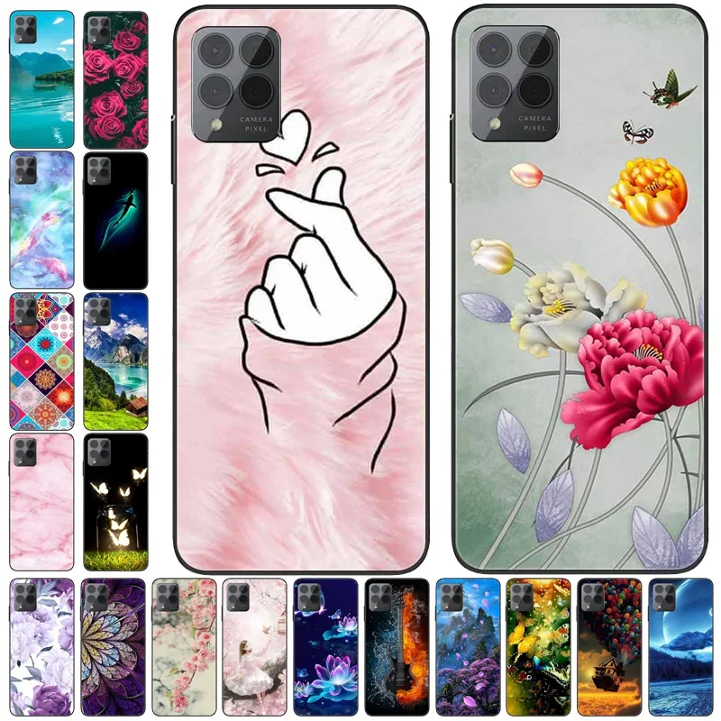 For T-Mobile REVVL 6 Pro 5G Case Phone Cover Landscape Flowers TPU Soft Silicone Cases For T-Mobile REVVL6 REVVL 6 6Pro 5G Shell