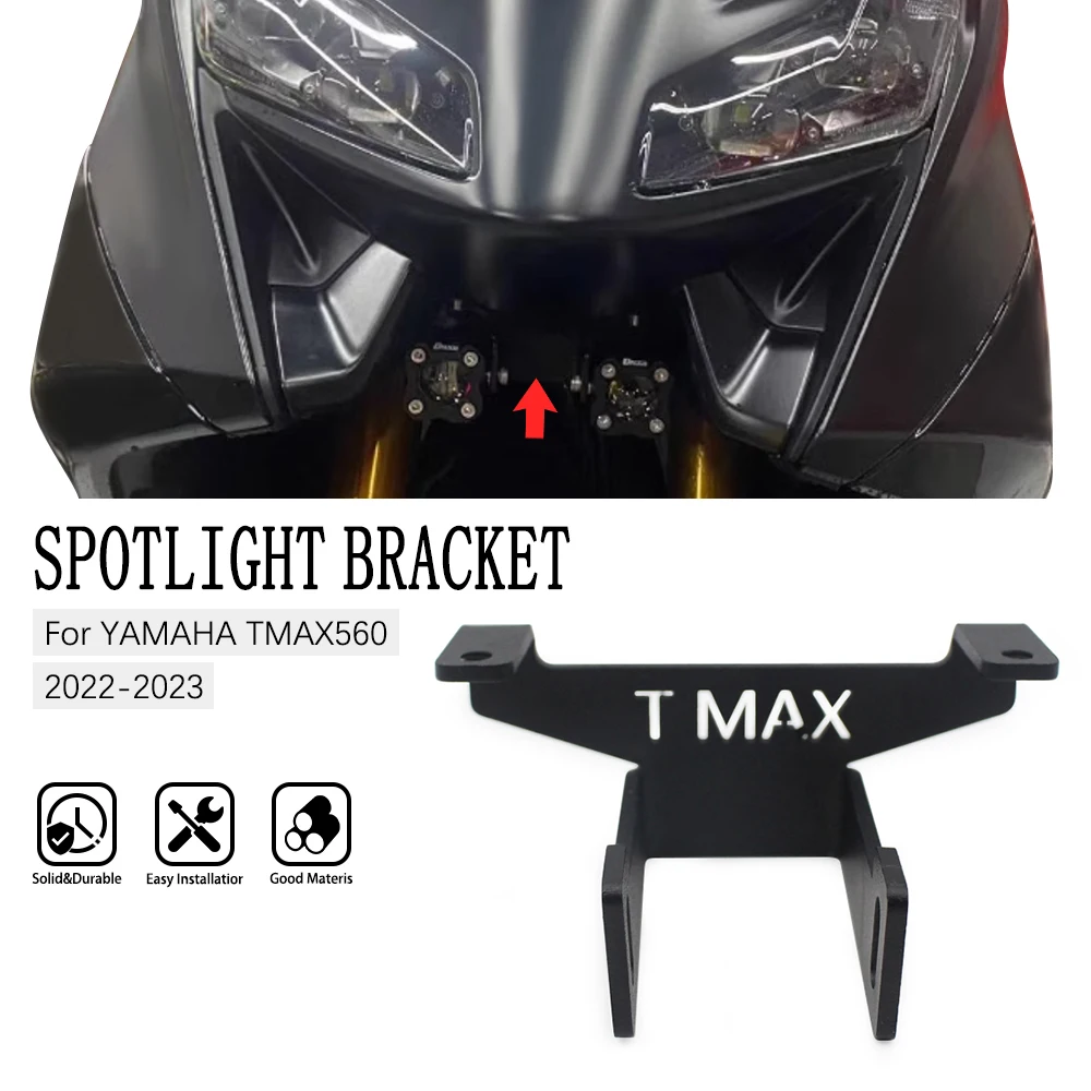 

FOR YAMAHA TMAX560 T MAX 560 TMAX 560 2022 2023 Motorcycle Aluminum Led Driving Lights Auxiliary Light Mounting Front Bracket