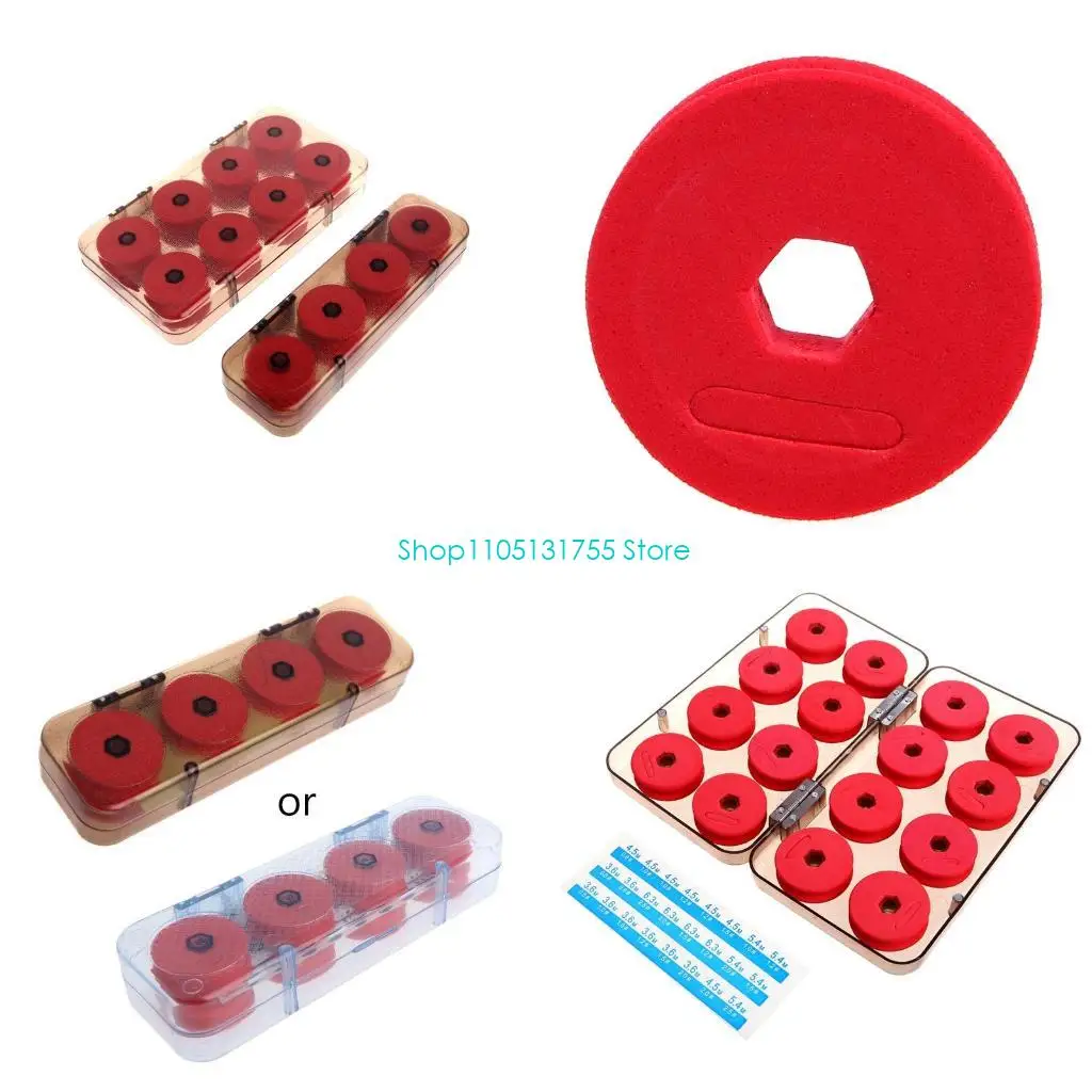 

K0EF 16 шт., катушки для хранения лески, коробка для хранения, намоточная доска, вал, намоточные устройства для намотки