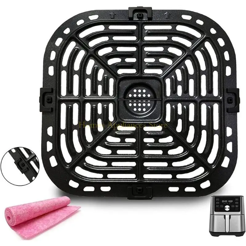 D0AB 그릴 팬 파삭 파삭 한 인스턴트 와류 6QT 에어 프라이스 식기 세척기 안전을위한 플레이트 트레이