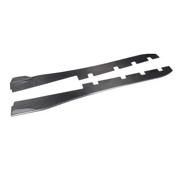 

For High Quality Custom Bodykit Side Skirts Extension Spoiler