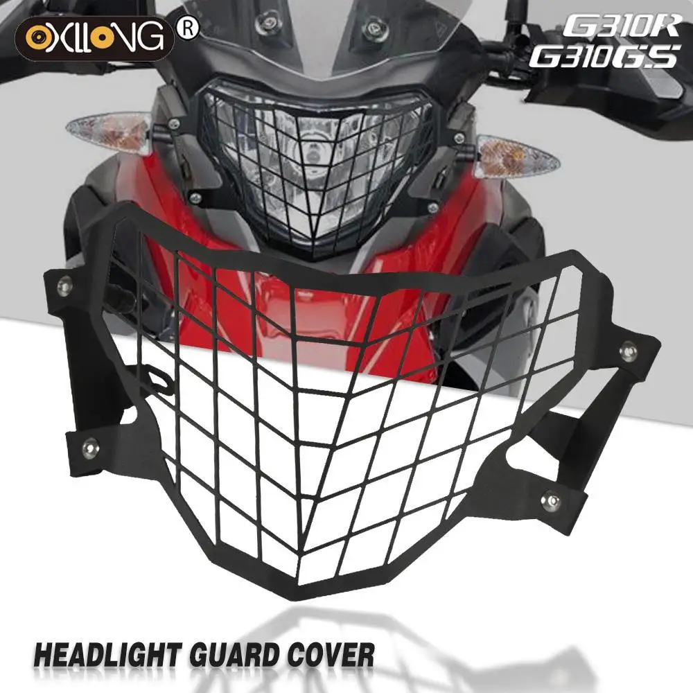 

Motorcycle Headlight Bracket Protector Grille Guard Cover Grill FOR BMW G310GS G 310GS G310 GS G310R 2017 2018 2019 2020 2021