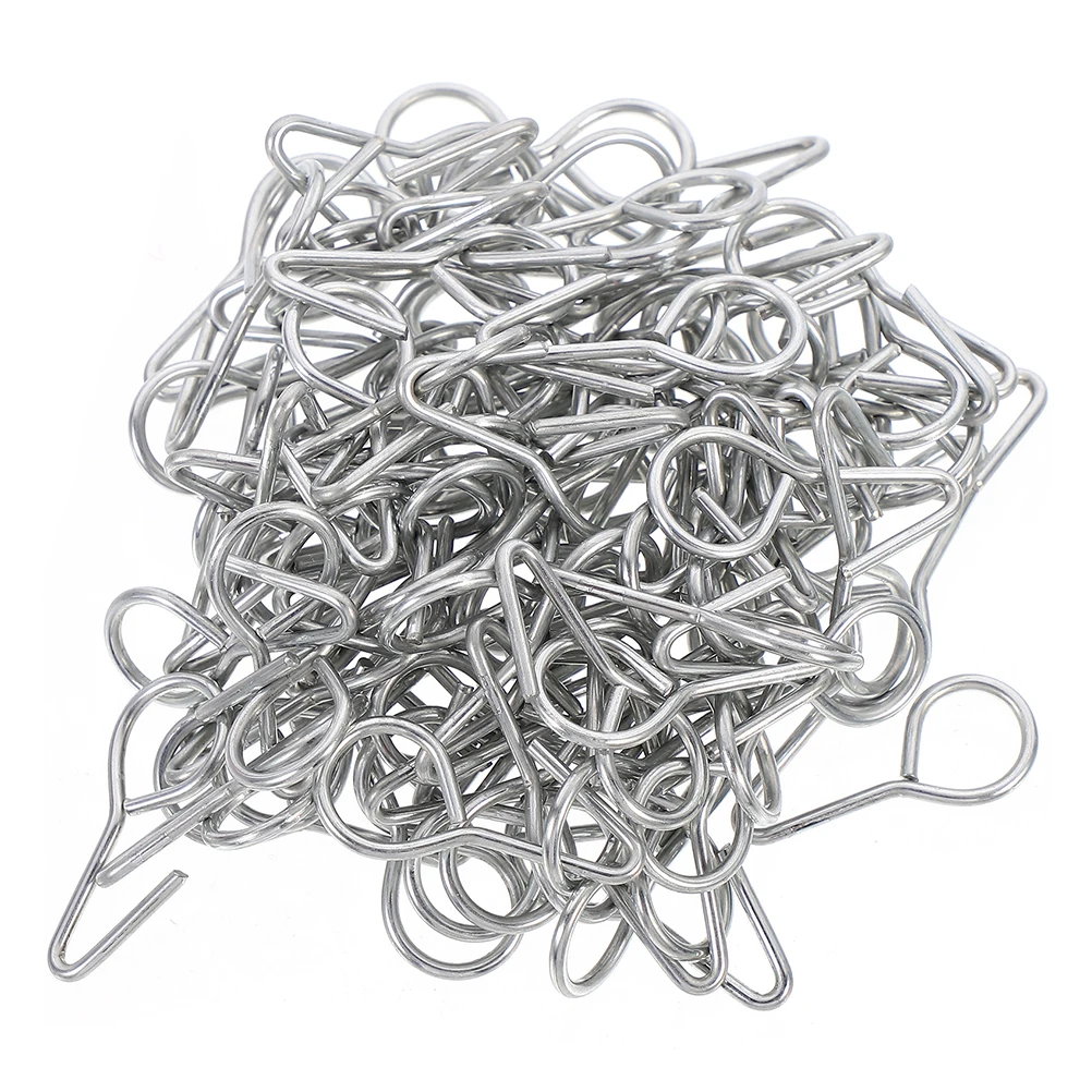 

50pcs Hooks Car Seat Installation Sturdy Metal Multifunctional Cover Hanger Durable Reliable