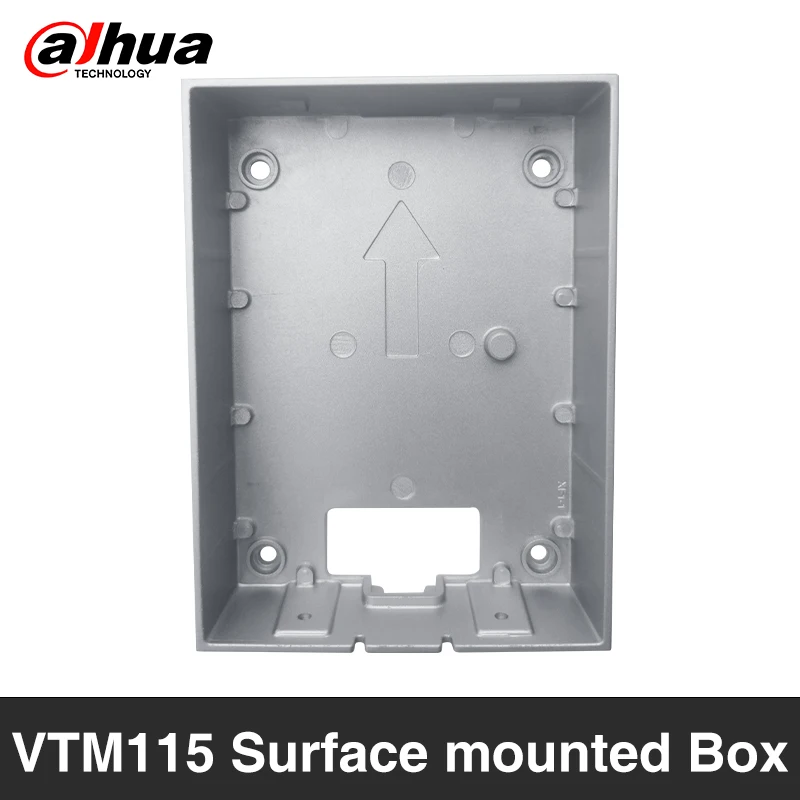 

Dahua VTM115 Surface Mounted Box DH Video Intercom Wall Bracket Accessories For VTO2202F-P-S2 VTO2202F-P VTO2201F-P