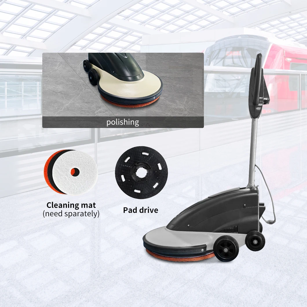 2025 Lucidatrice per pavimenti ad alta velocità per la pulizia dei pavimenti Lavatrice Lucidatrice per pavimenti