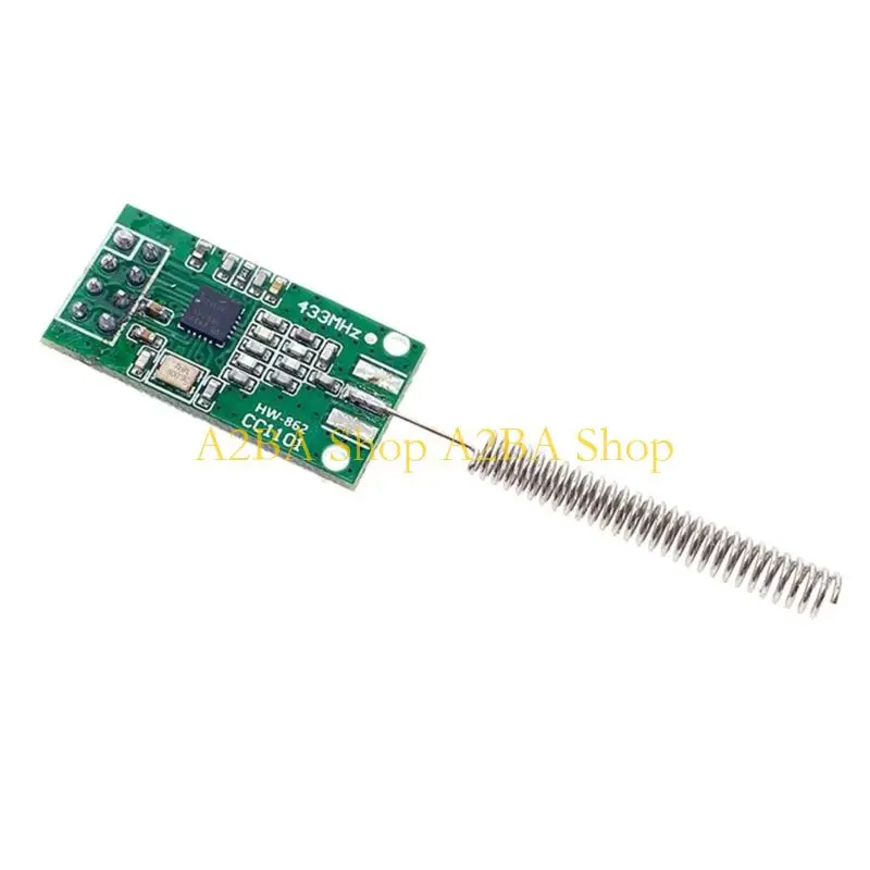 A2BA Low Power CC1101 Wireless Transceiver Board Module 433MHz Long Distance