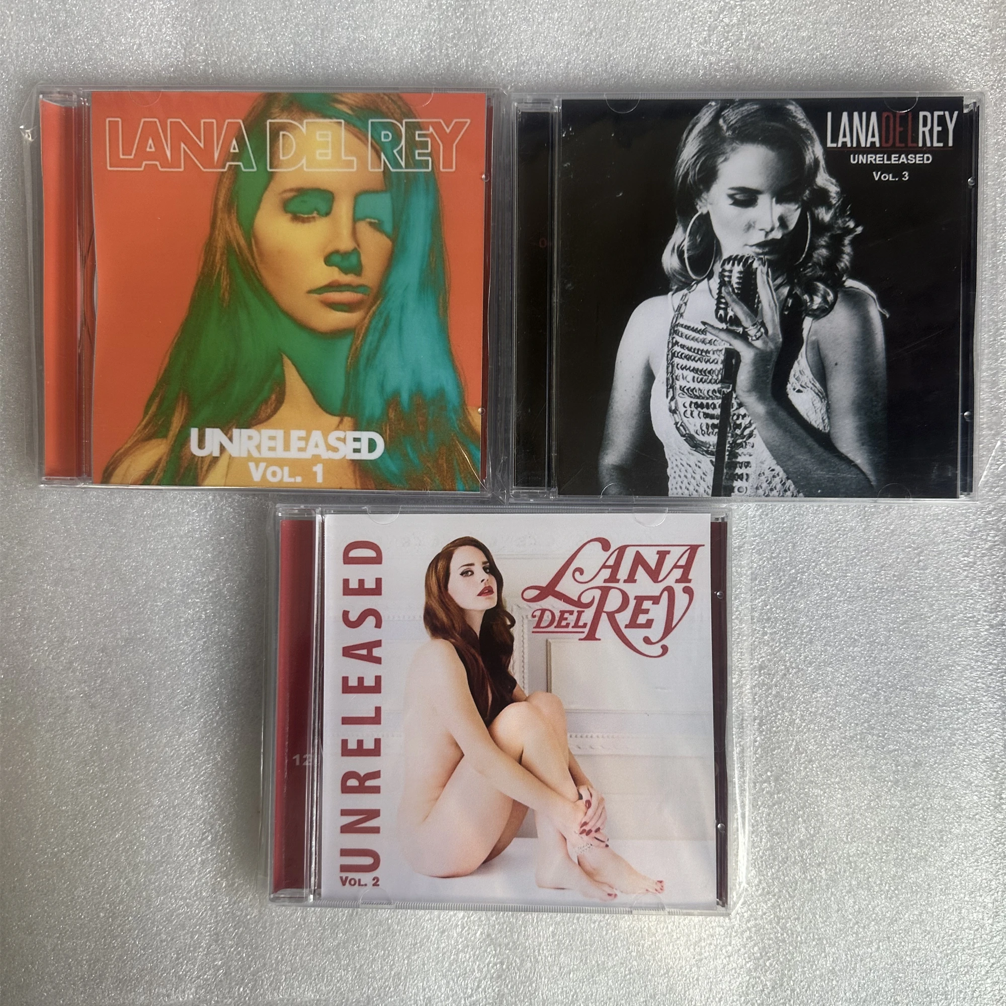 

Pop Lana Del Rey Music CD The Unreleased Album 3pcs Music Record Cosplay Walkman Car Soundtracks Box Party Music Collection Gift