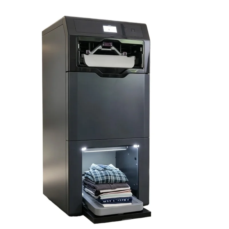 Prepaid Authentic Automatic Laundry Cloth Folding Machine Intelligent Fabric Folding Device for  Commercial Laundry Lab