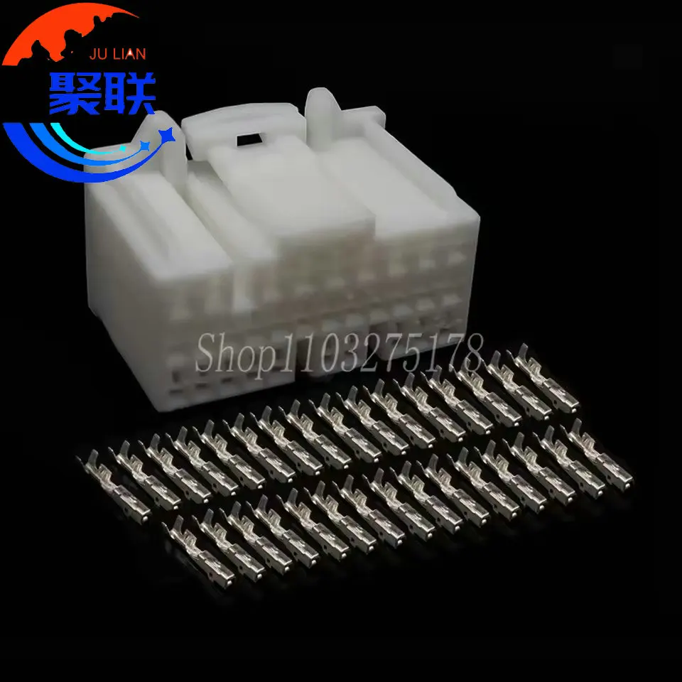 1Set 31Pin 90980-11421 Automotive Electrical Housing Socket Plastic Wiring Harness Unsealed 31 Pin Connector 353031-1