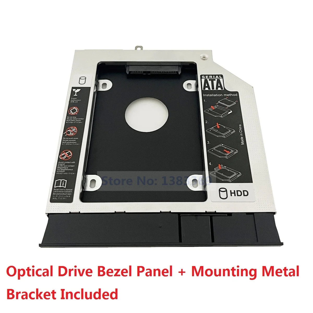 com-painel-de-bezel-compativel-de-95mm-suporte-para-2º-disco-rigido-hdd-de-25-polegadas-para-lenovo-yangtian-v310-15ikb-v310-15isk