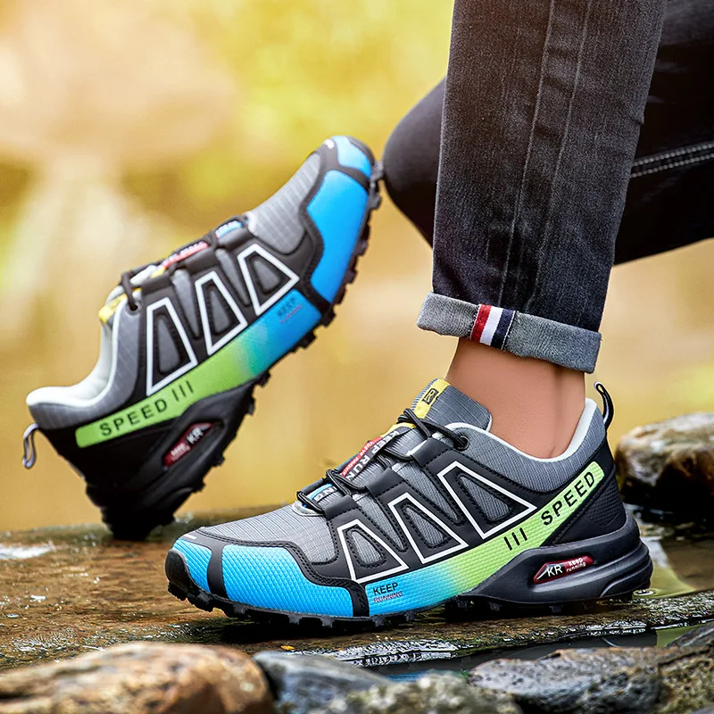 

Outdoor hiking shoes anti-slip and wear-resistant off-road cycling shoes travel shoes mountain rally bicycle shoes