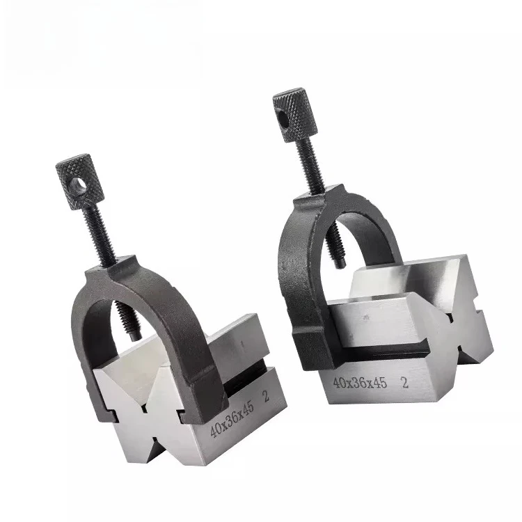 High Precision Machinist Blocks Clamp Tool V Block Clamp Set Measuring Tool
