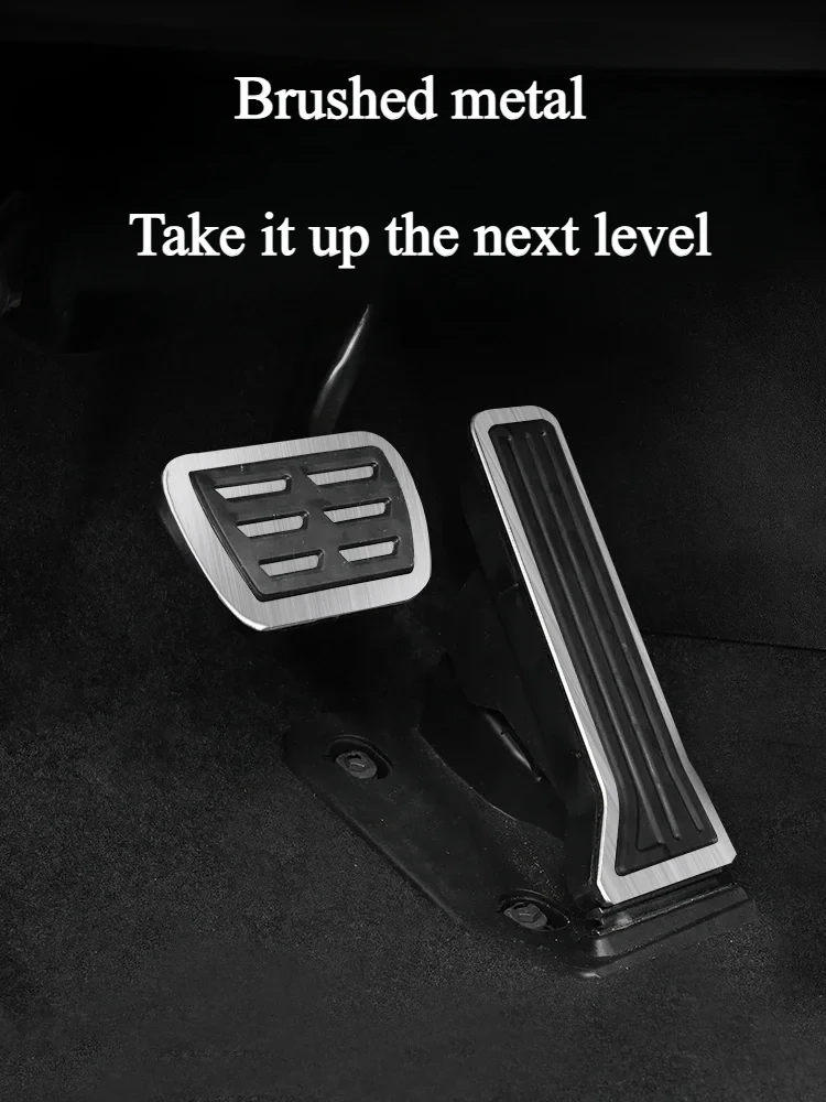 For Xpeng G6 brake, accelerator pedal, resting footrest, non-perforated interior anti-slip modified accessories