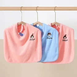 Children Coral Fleece Eating Burp Cloths 360 Degrees Wash Face Teeth Bib Multifunction Kids Baby Spit Milk Bibs Saliva Towels