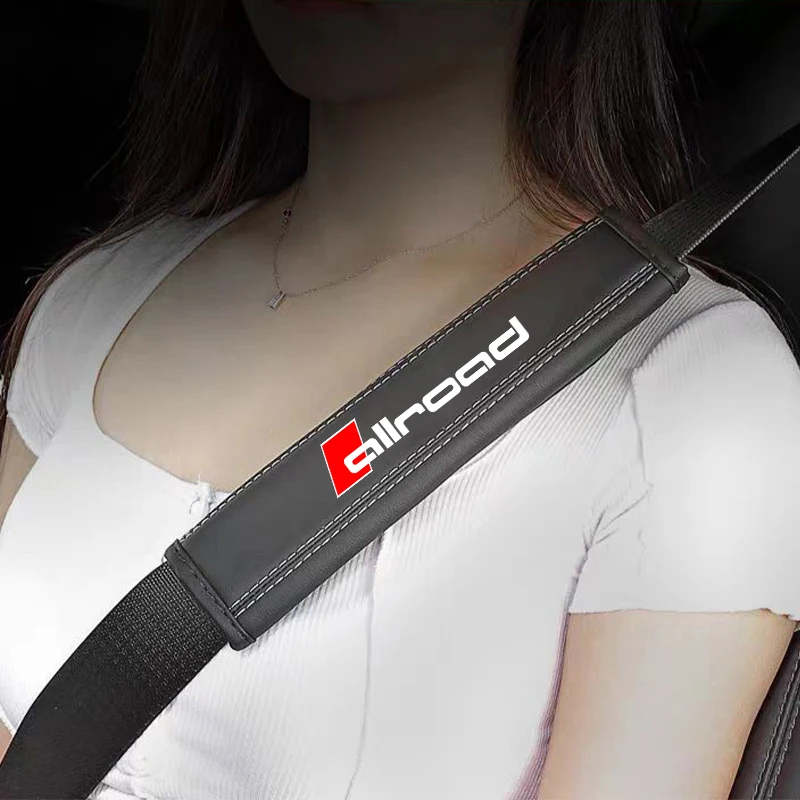 

Кожаные Наплечные Чехлы для ремня безопасности, 2 шт., автомобильные аксессуары для Audi Allroad A1 A3 A4 A5 A6 A7 A8 Q2 Q3 Q5 Q7 TT S line S3 S4 S5