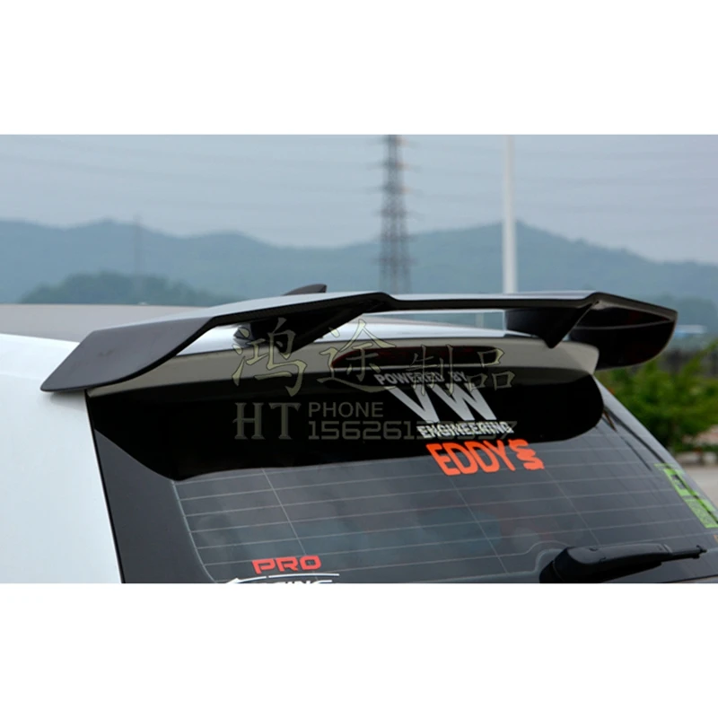 

For Volkswagen Golf 7/7.5 GTI RLine modified carbon fiber spoiler special fixed wind wing top wing 2014-2018