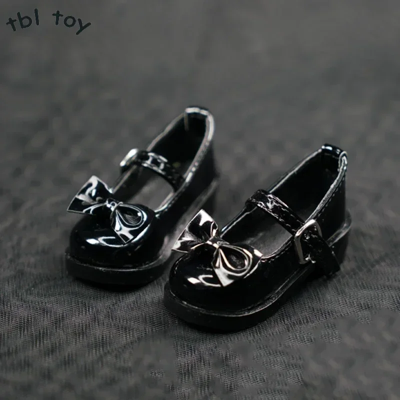 1/6 Scale JK Hollow Student Shoes Buckle Bow Knot Shoes Model for 12in Action Figure Toys Collection Female Soldier Accessory