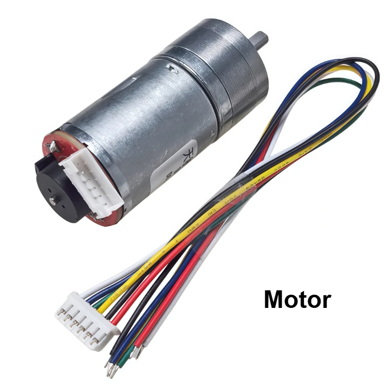 1pc SGM25-370 DC Deceleration Motor with Encoder Speed Measuring