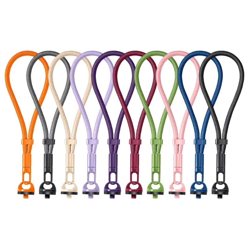 Hand Handgelenk Schnur Polyester Anti Verloren Lanyard Gürtel Seil mit 1/4 Zoll Adapter Schraube X3UB – Detail 1