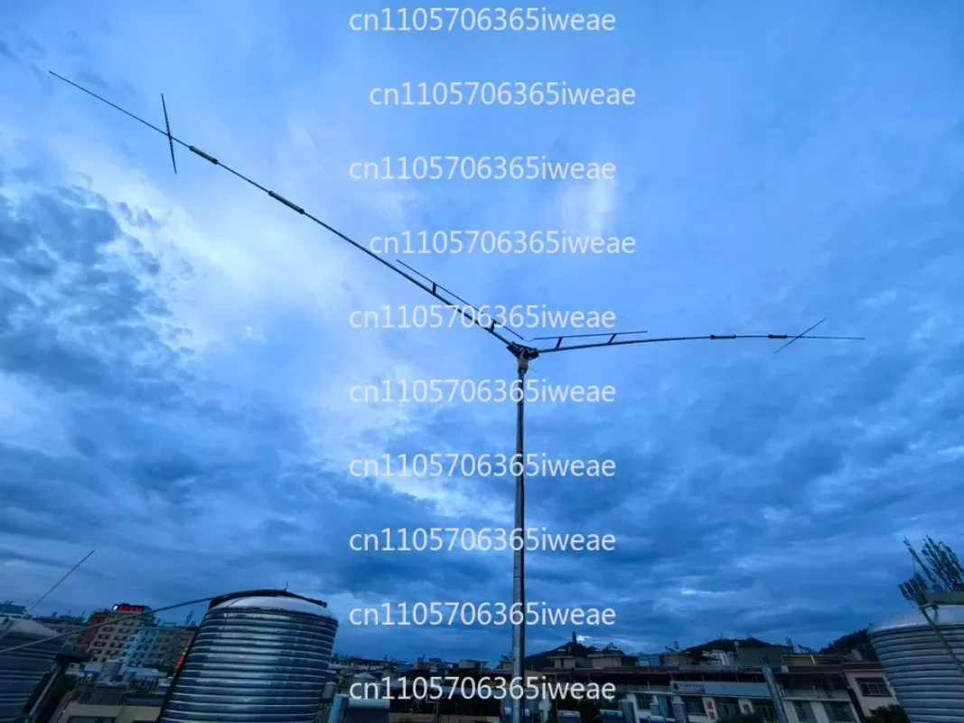 Excellent Performance 750V Positive V, 5-band Low-noise, High-efficiency Short-wave Antenna