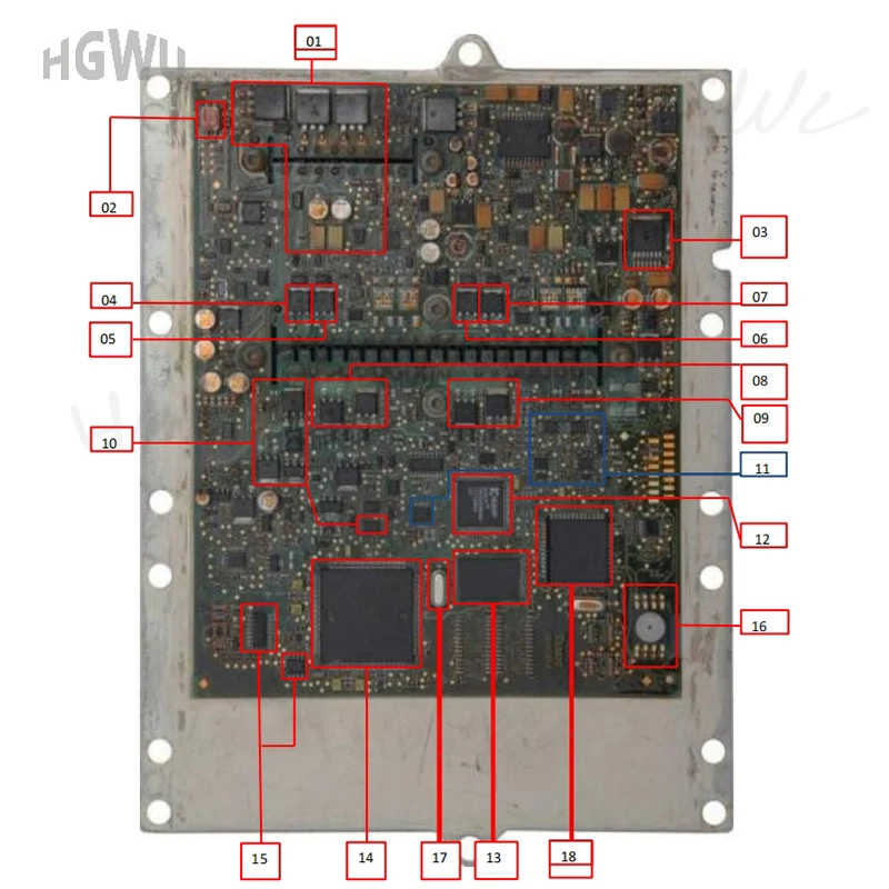 Repair ECU Diesel Module PDF File ECU Repair Basic Course Study For Mercedes-Benz for Volv for Scania for Ford for V-W Only PDF