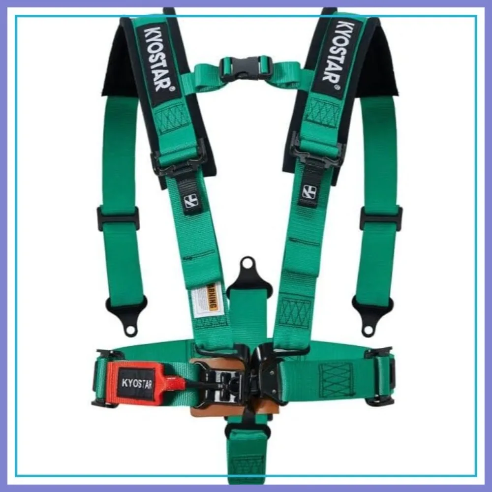 

5 Point Harness Racing Seat Belt Series Latch and Link Safety Harness for Go Kart UTV & ATV SXS