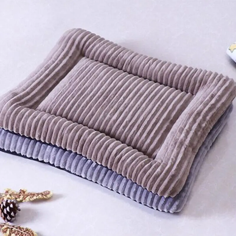 Universal Pet Warm Pads Beds Soft Cushion Removable Washable Dog Cat Kennel Dog Basket Mat  Warm Comfortable Dog House New