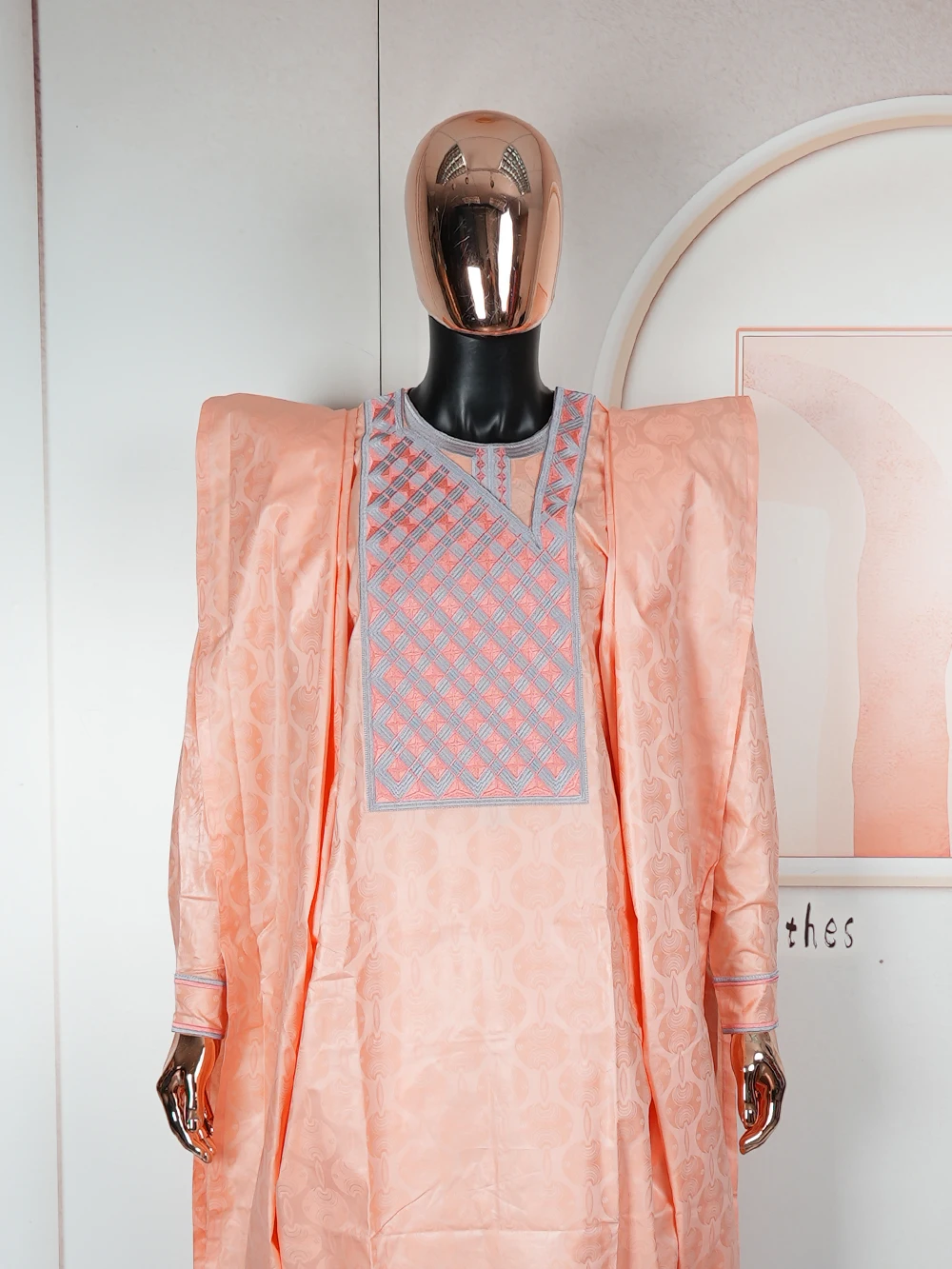 ملابس أفريقية جديدة للرجال Dashiki تقليد الزي رداء التطريز بلايز السراويل الدعاوى بازان مسلم ملابس حفلات الزفاف