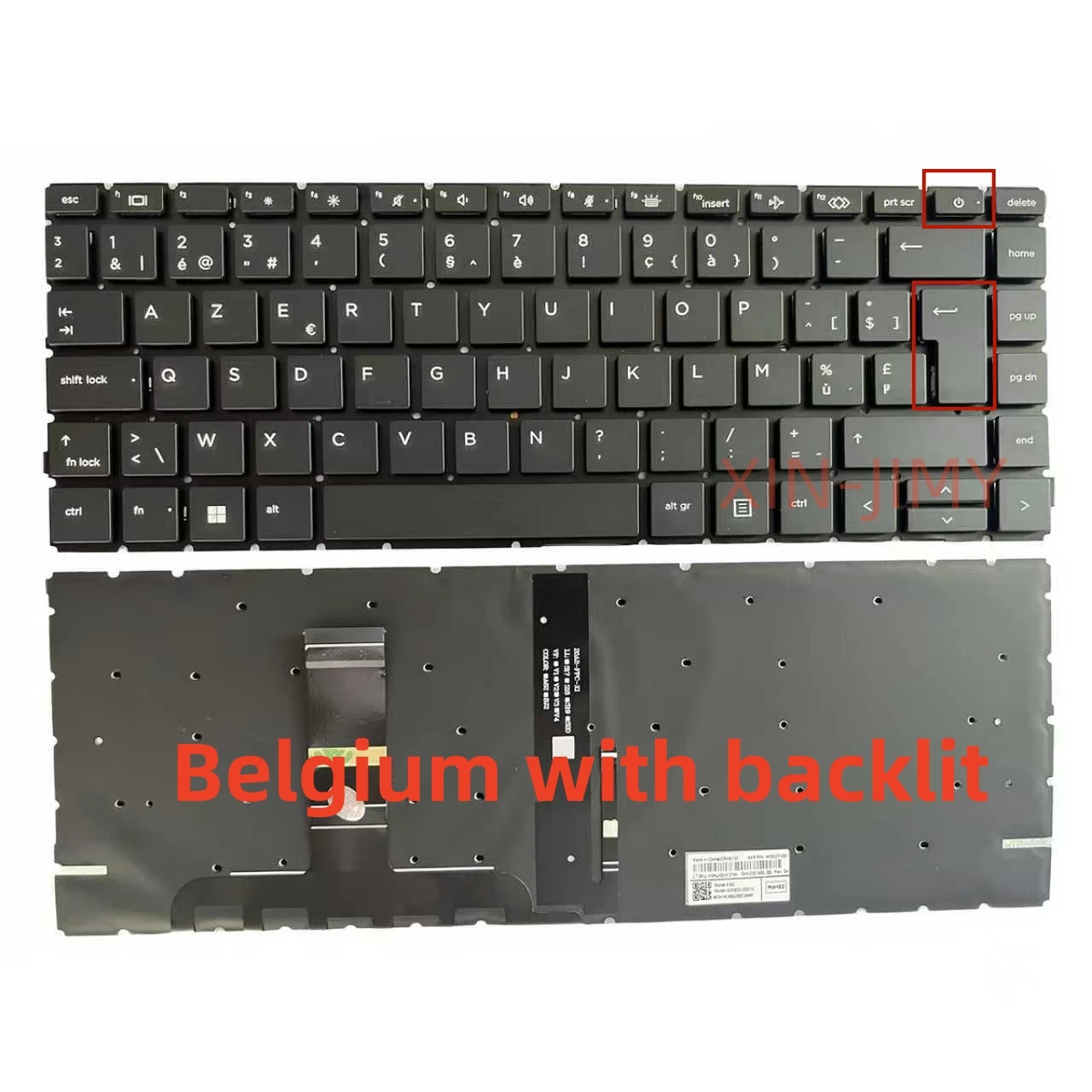 

Бельгия BE Черная клавиатура для ноутбука с подсветкой для HP ProBook 440 G9 445 G9 440 G10 445 G10 640 G8 645 G8 G9 G10 EliteBook 640 G9 G10