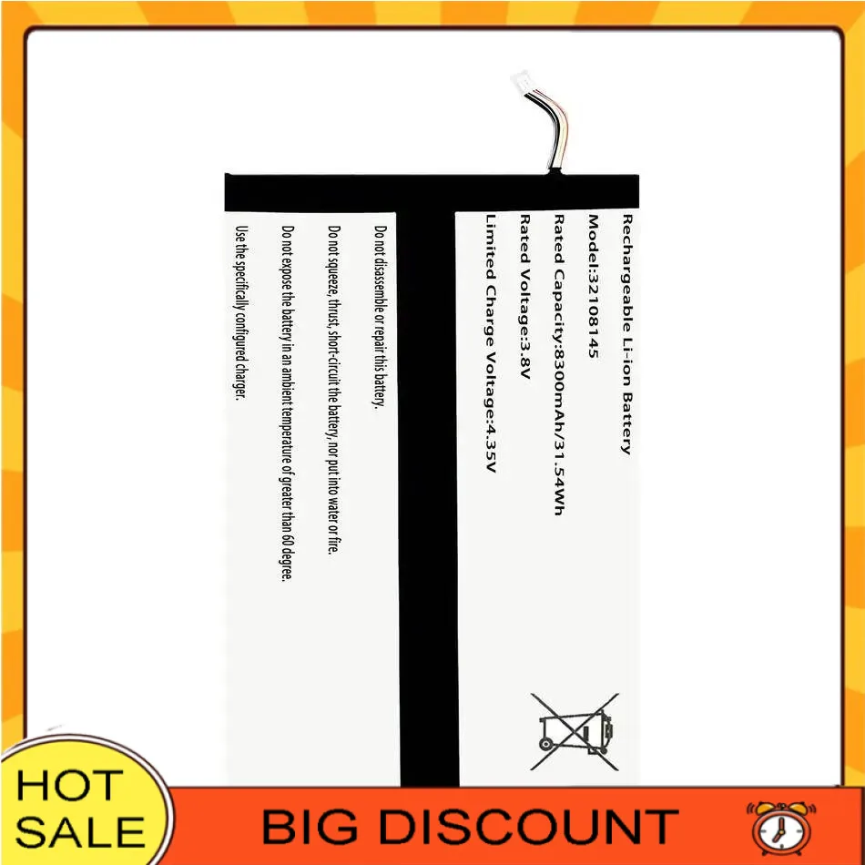 

For Doogee T10 32108145 Reliable Power 8300Mah Laptop Battery