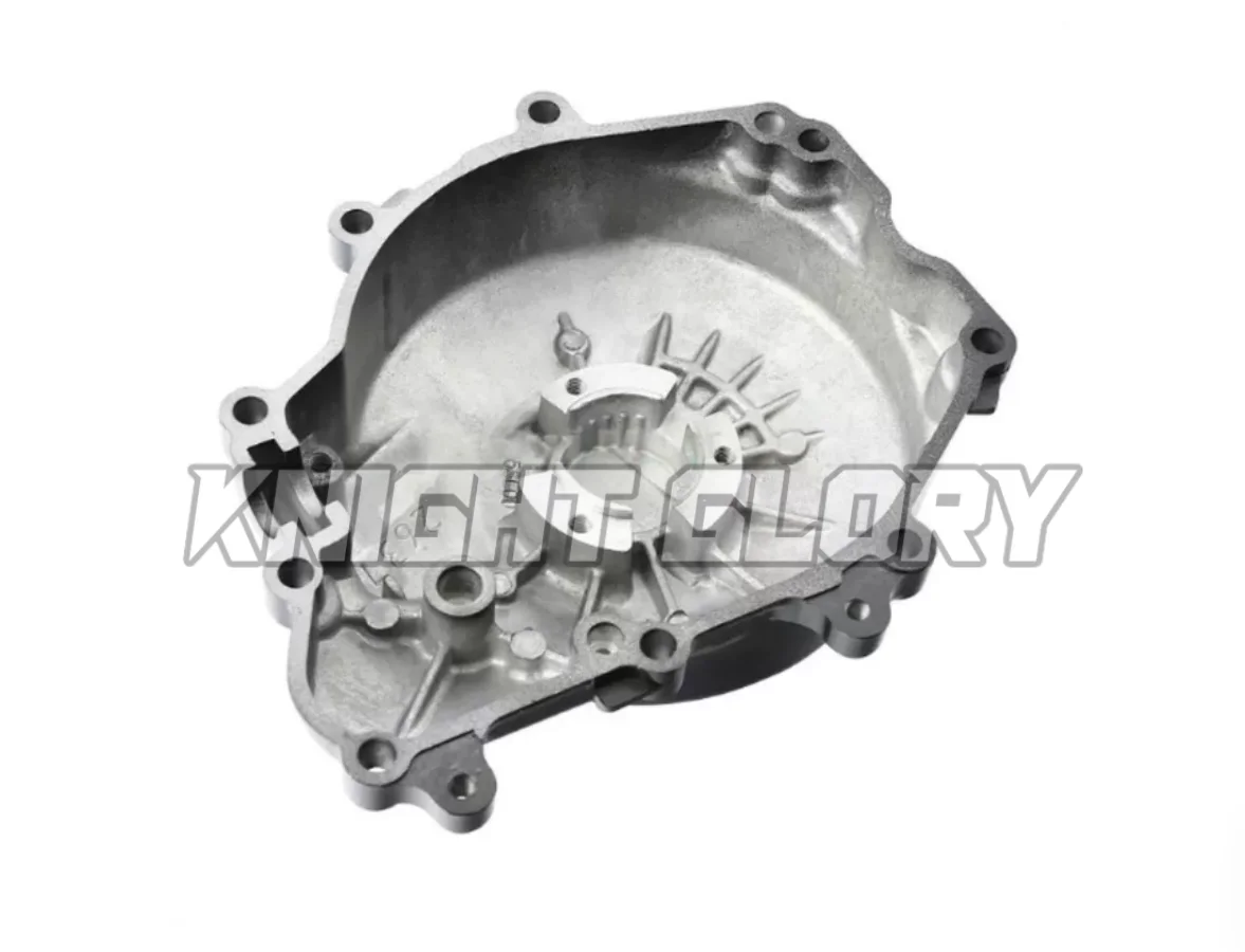 Motorcycle Engine Stator Cover For  Yamaha YZF R6 2003-2005 R6S 2006-2009 Aluminum Left Crankcase Blac