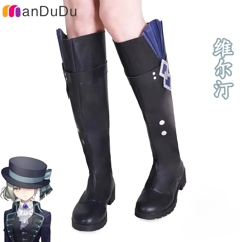 

Reverse:1999 Vertin Cosplay Boots Comic Anime Halloween Party Game Cosplay Shoes Prop