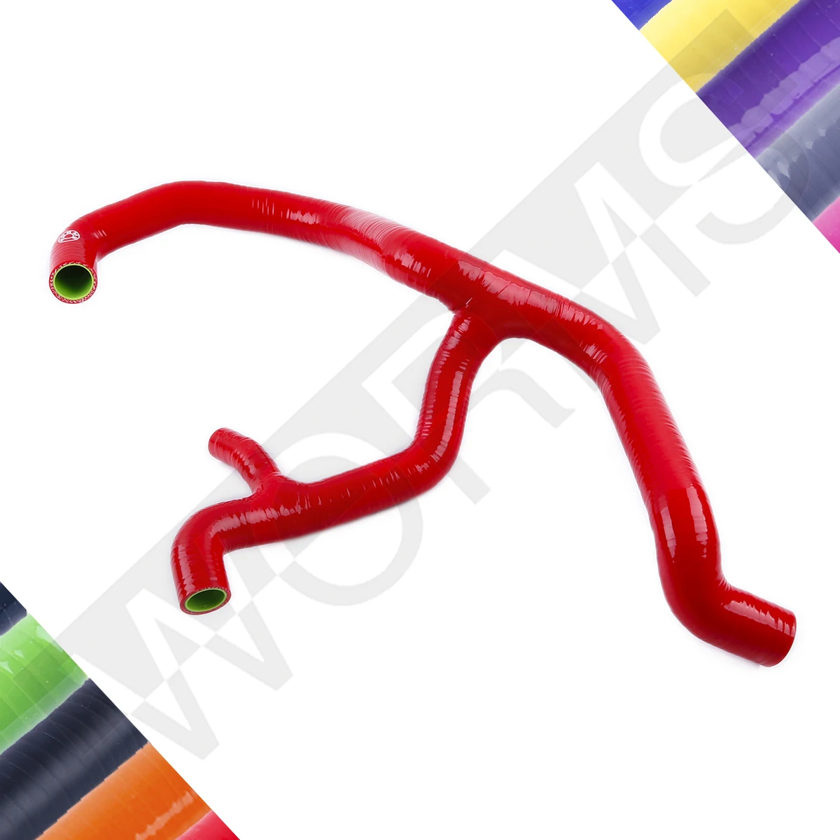 For 1993-1999 Volkswagen VW Golf MK3 Jetta Cabrio 2.0L ABA Silicone Upper Coolant Radiator Hose Pipe Kit