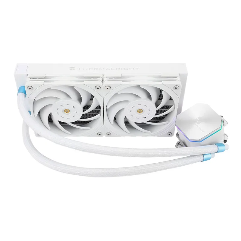 Thermalright Frozen Edge 240 White/Black Integrated Water-cooled CPU Liquid Cooler For LGA1700 115x 1200 2011 Square AM4 AM5