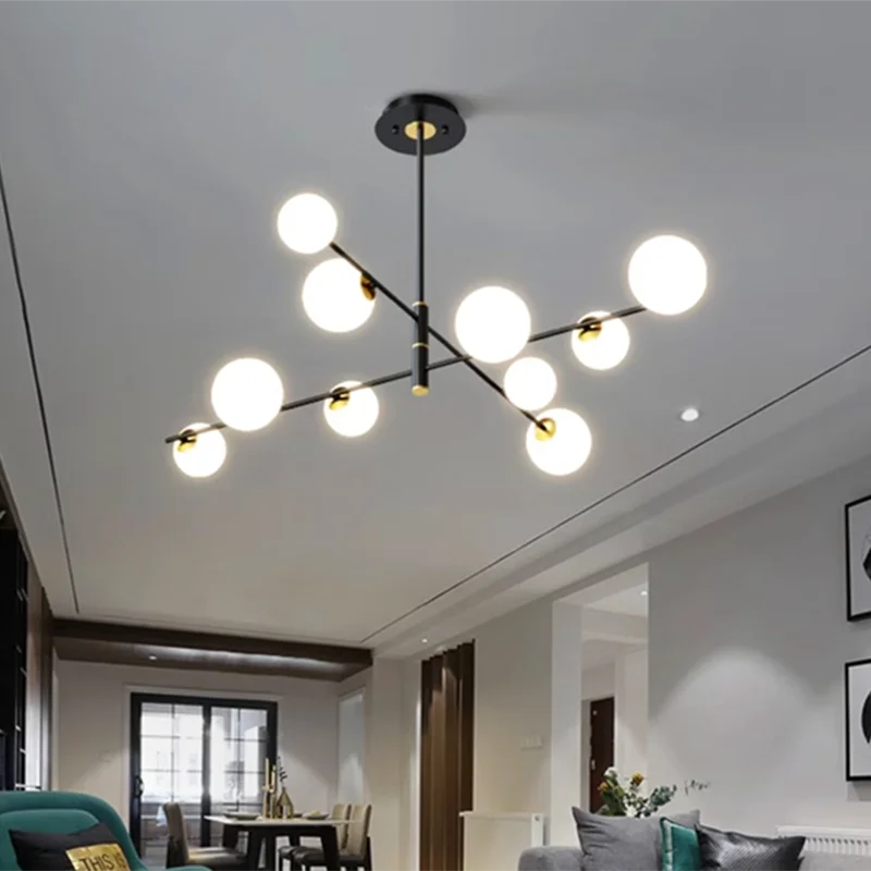 Modern Chandelier Pendant Lamp for Bedroom - usage example