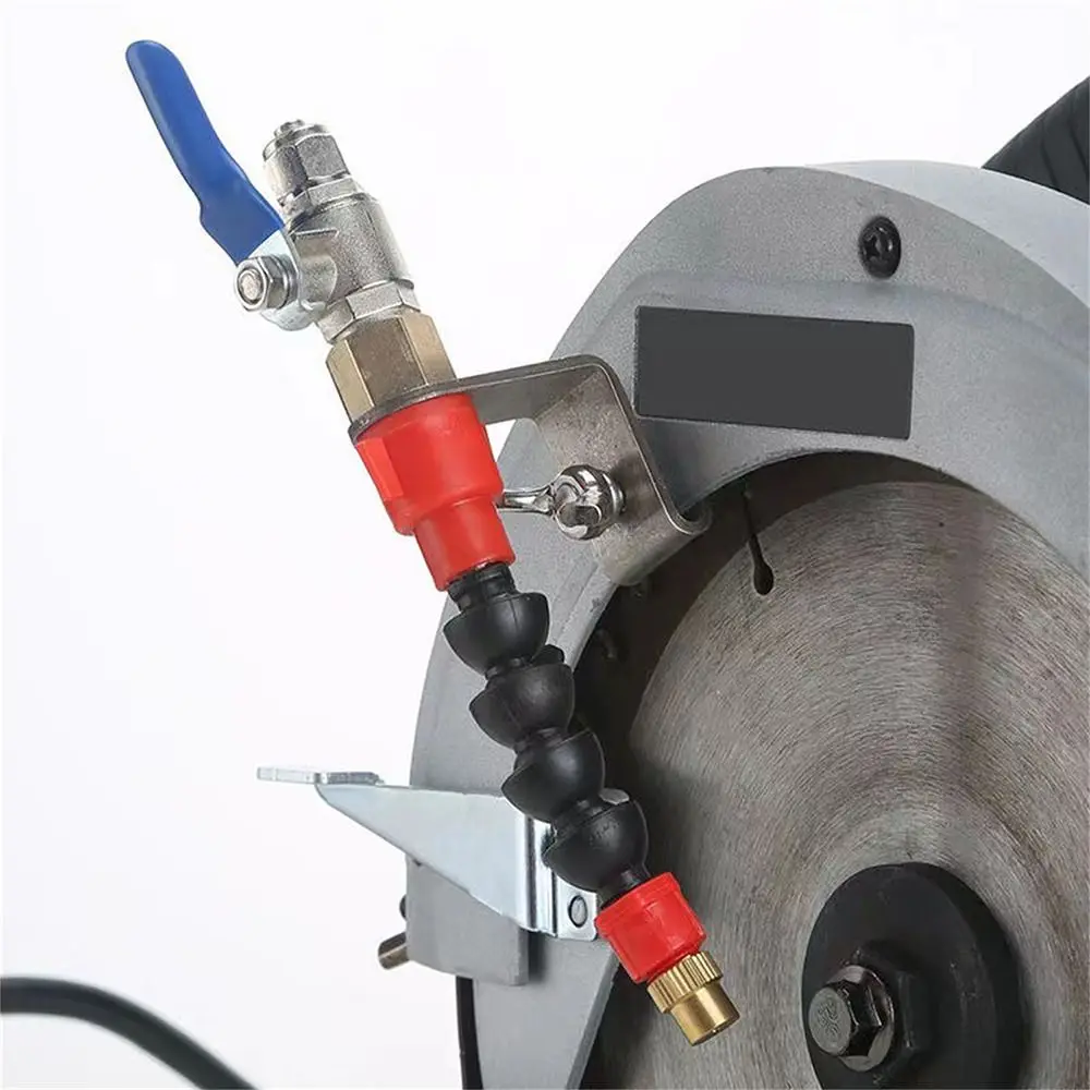 

135 мм угловая шлифовальная машина, распылитель воды, универсальная водяная насадка для режущего станка, пылезащитная насадка для резки мраморной кирпичной плитки