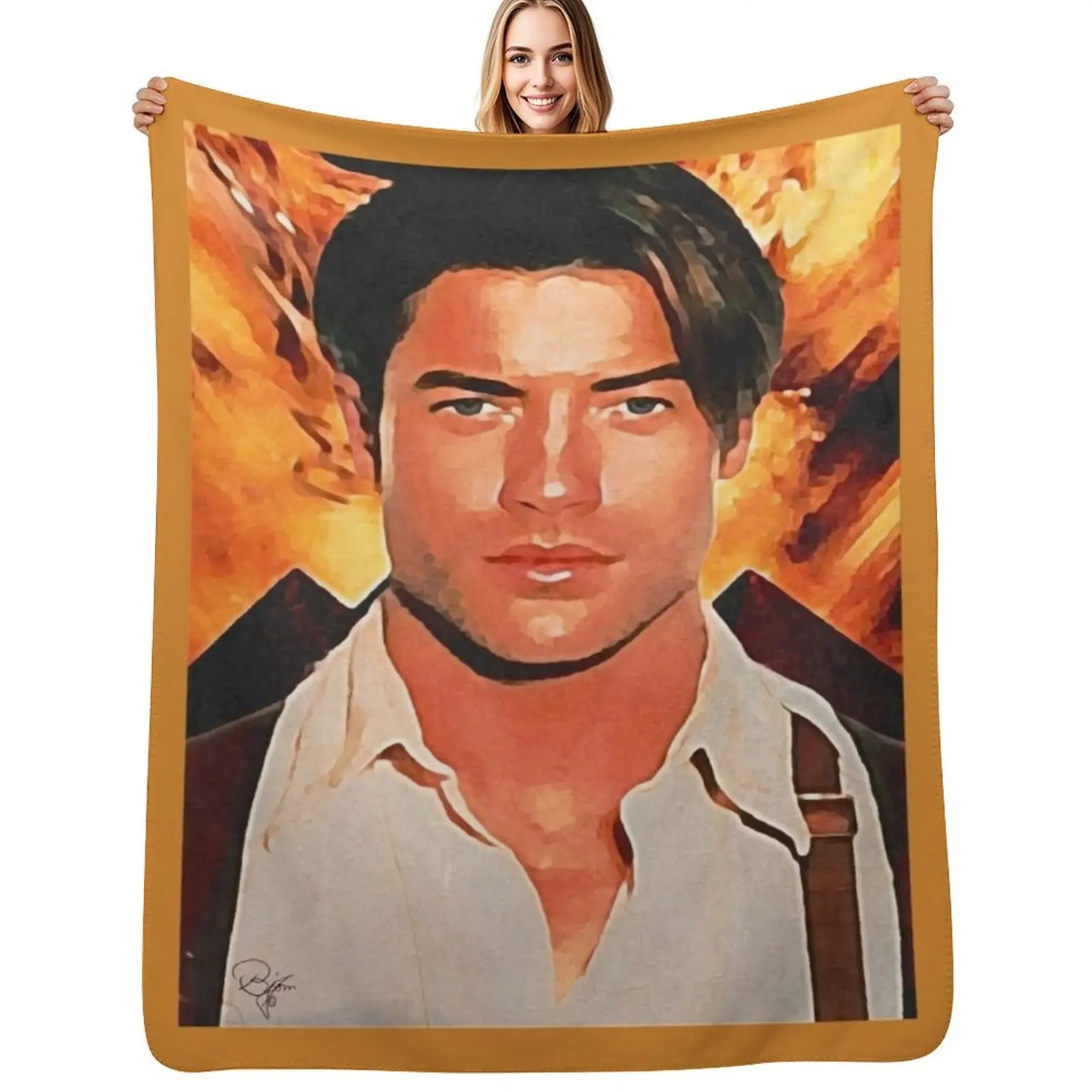 

THE MUMMY - RICK Throw Blanket Thermal Blankets For Sofas Soft Warm Blankets