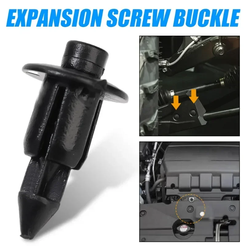 10-100pcs for Suzuki Kawasaki Yamaha Expansion Screw Fasteners Motorbike Shell Fairing Plastic Rivet Motorcycle Accessories